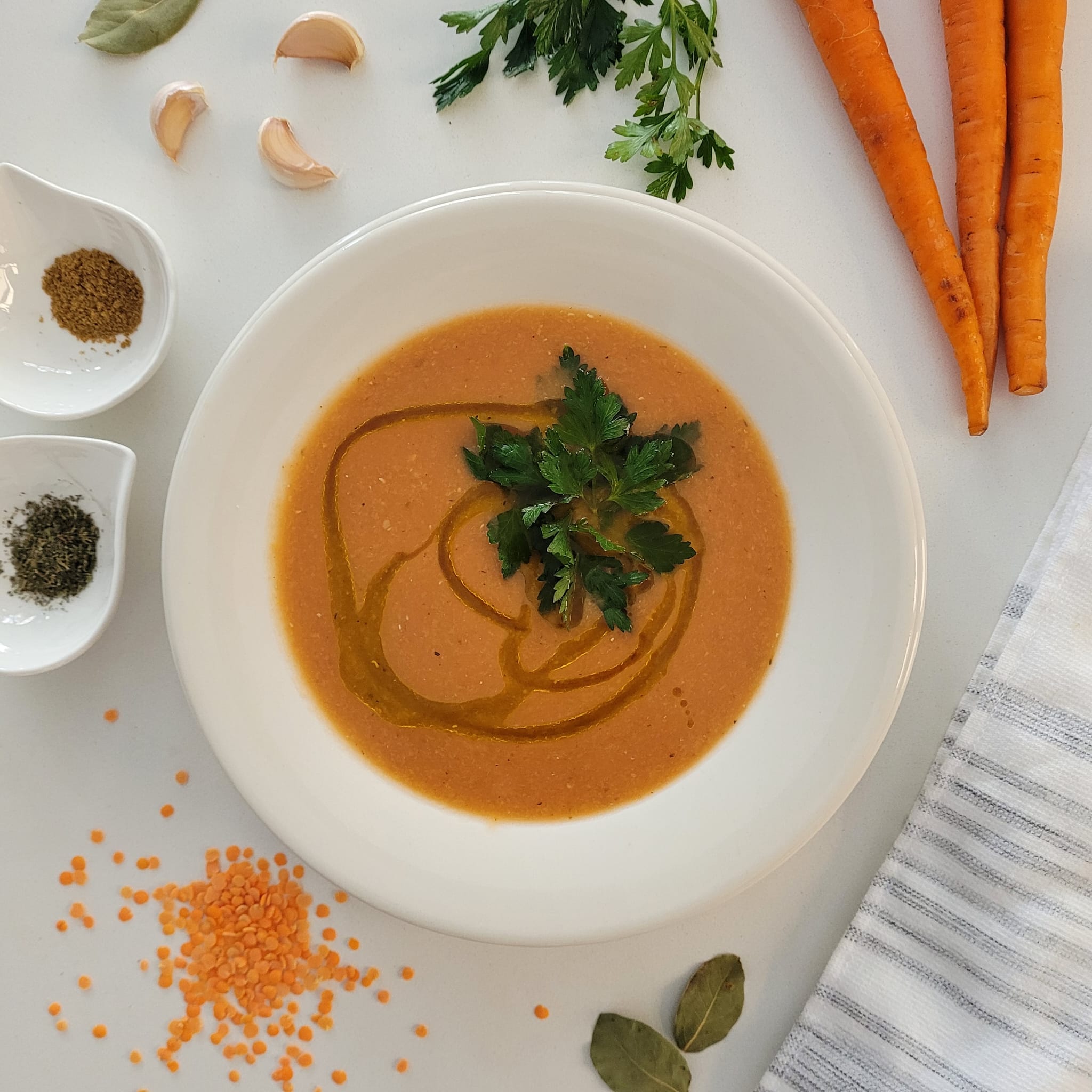 Wholesome and Healthy Red Lentil Soup